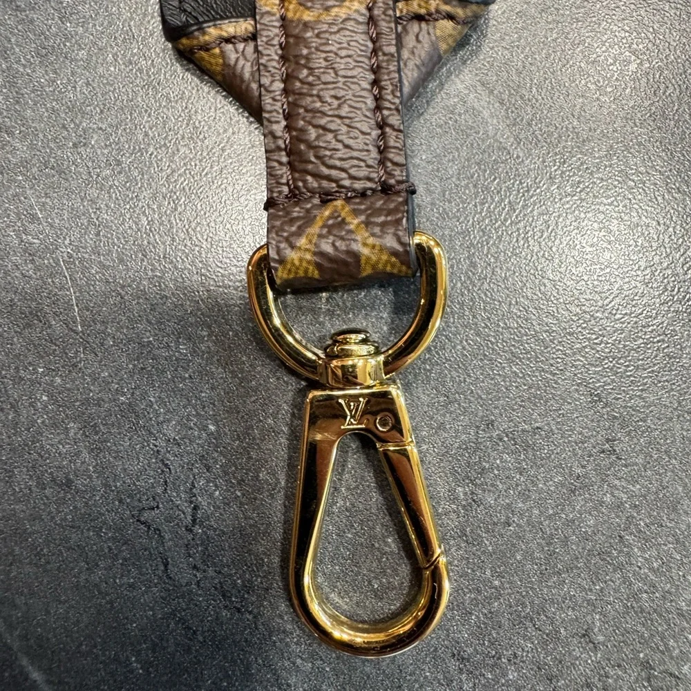 Louis Vuitton Bandouliere Monogram and Black Bag Strap